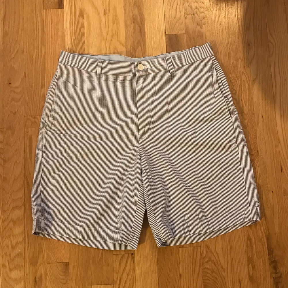 Brooks Brothers Seersucker Shorts, Size 34